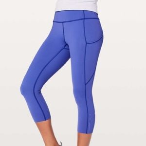 NWOT Lululemon Fast and Free Crop II Size 4